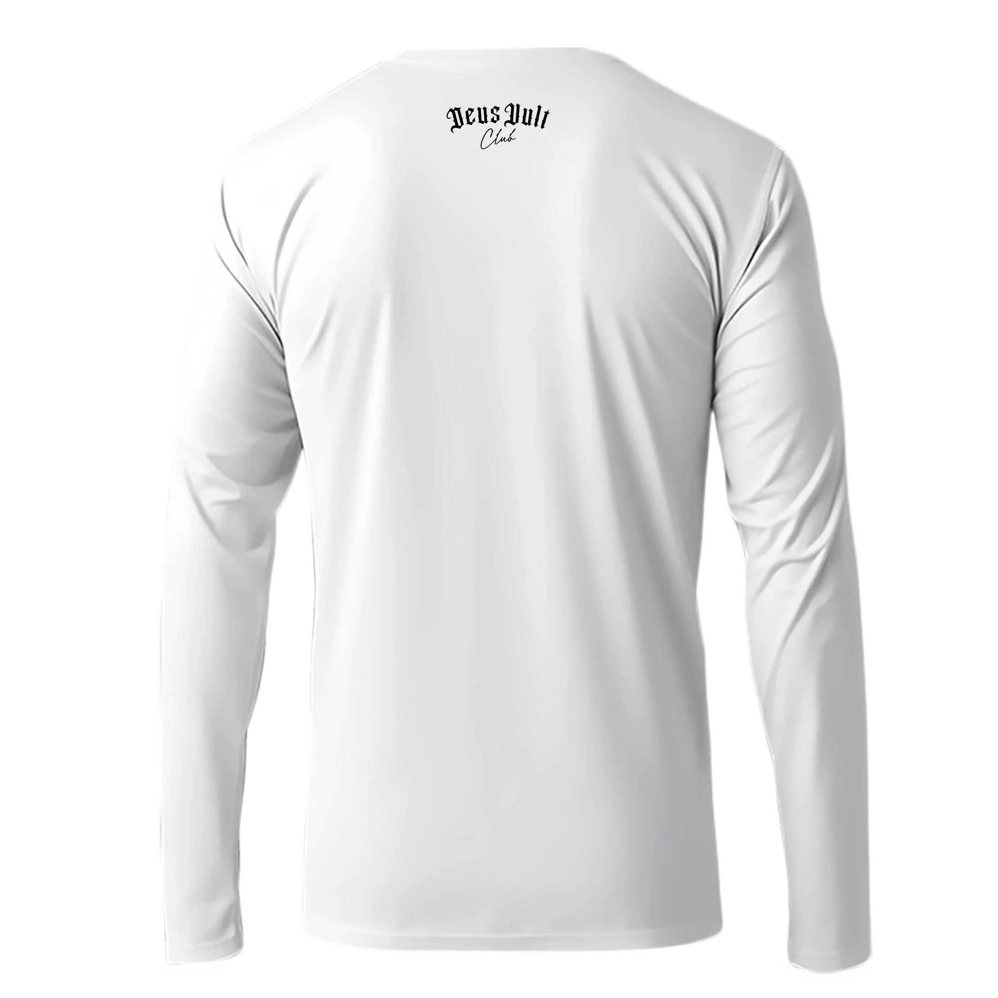 Deus Vult Club Long Sleeve T Shirt White Back