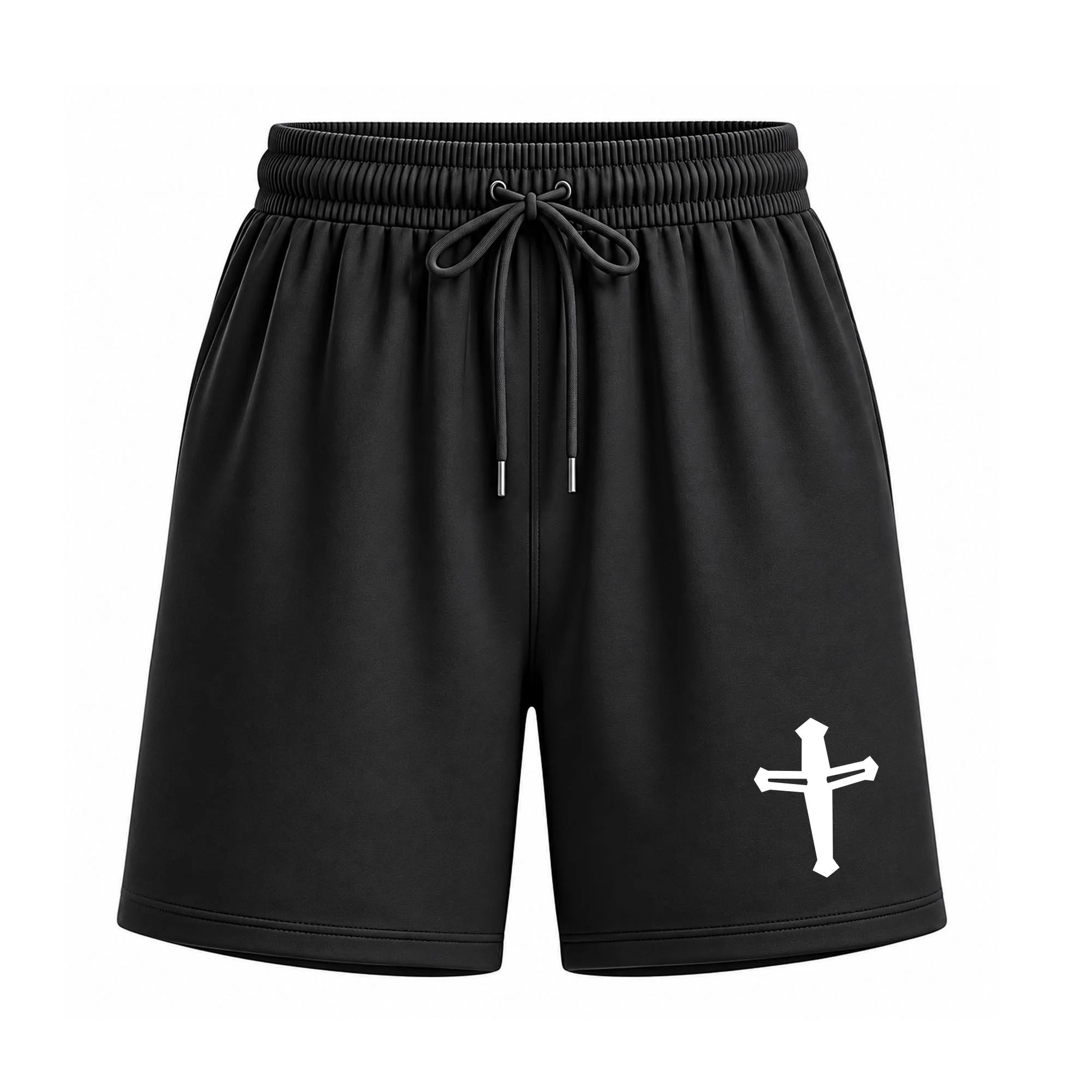 Hospitaller | Initiation | Shorts | Casual Fit | Luxury Cotton | Black