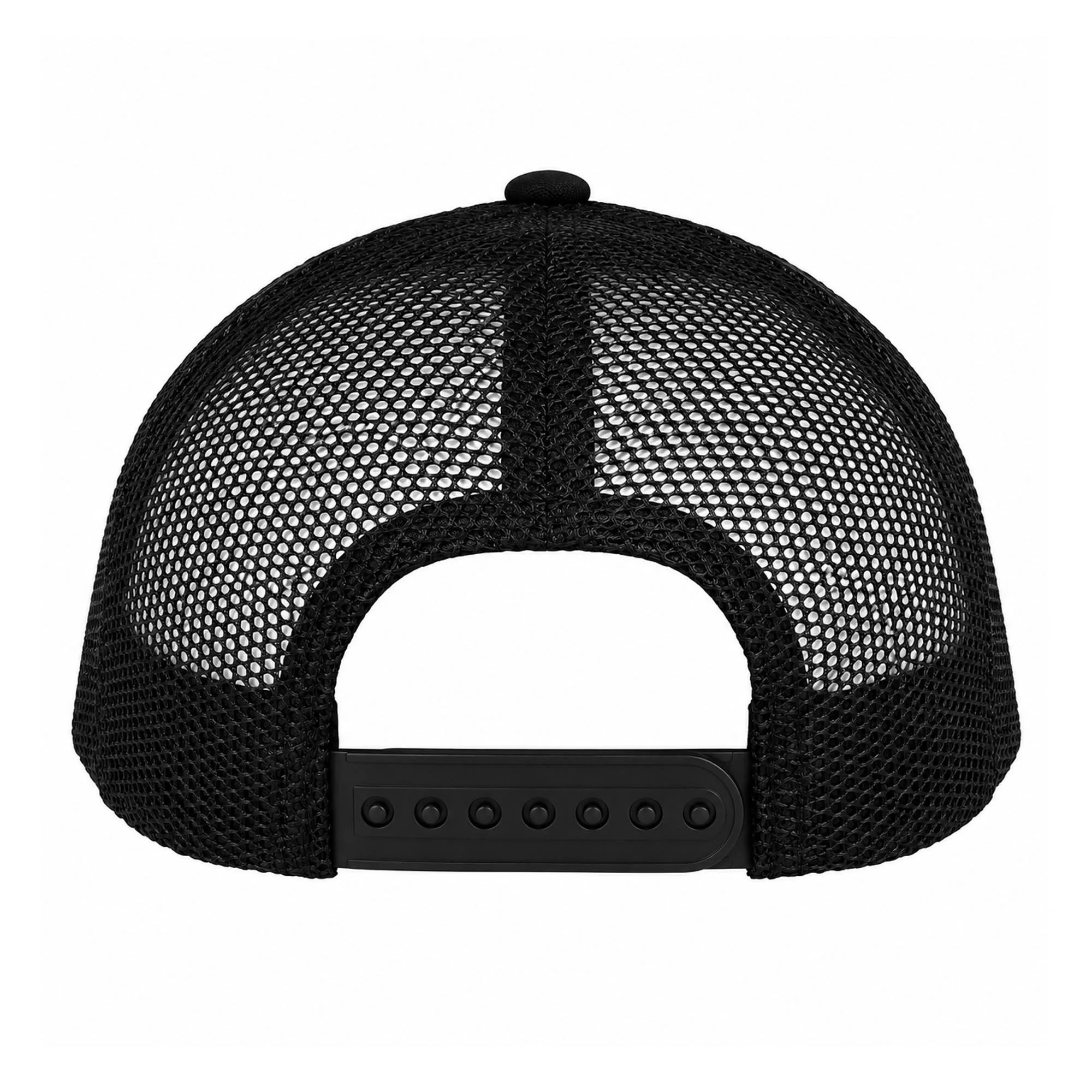 Snapback Mesh Cap | DVC Crest | Classic | 5 Panel | Black