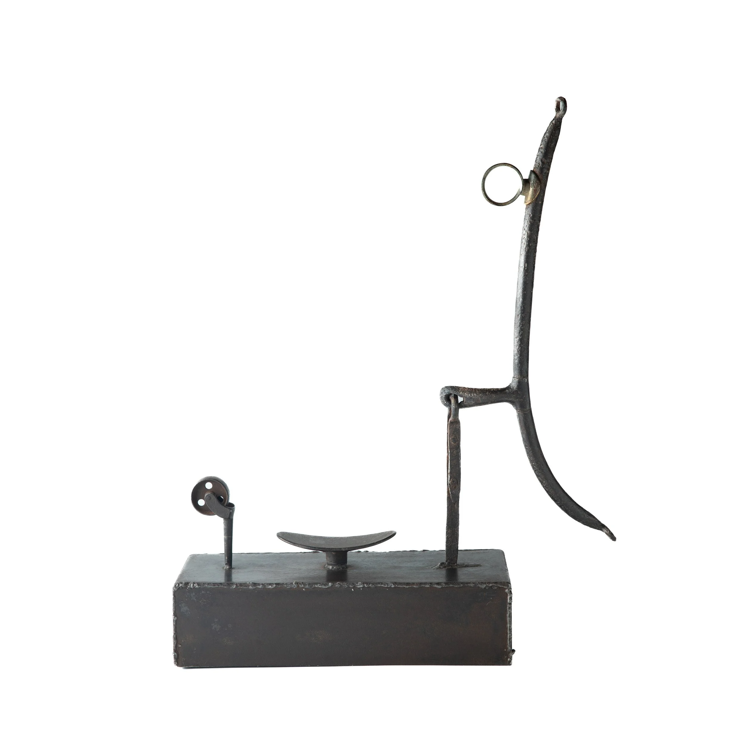 ALTAR II, 2021
welded steel, found objects
23 x 18.5 x 5 in.

Retail $4500
Winter Sale $2250

