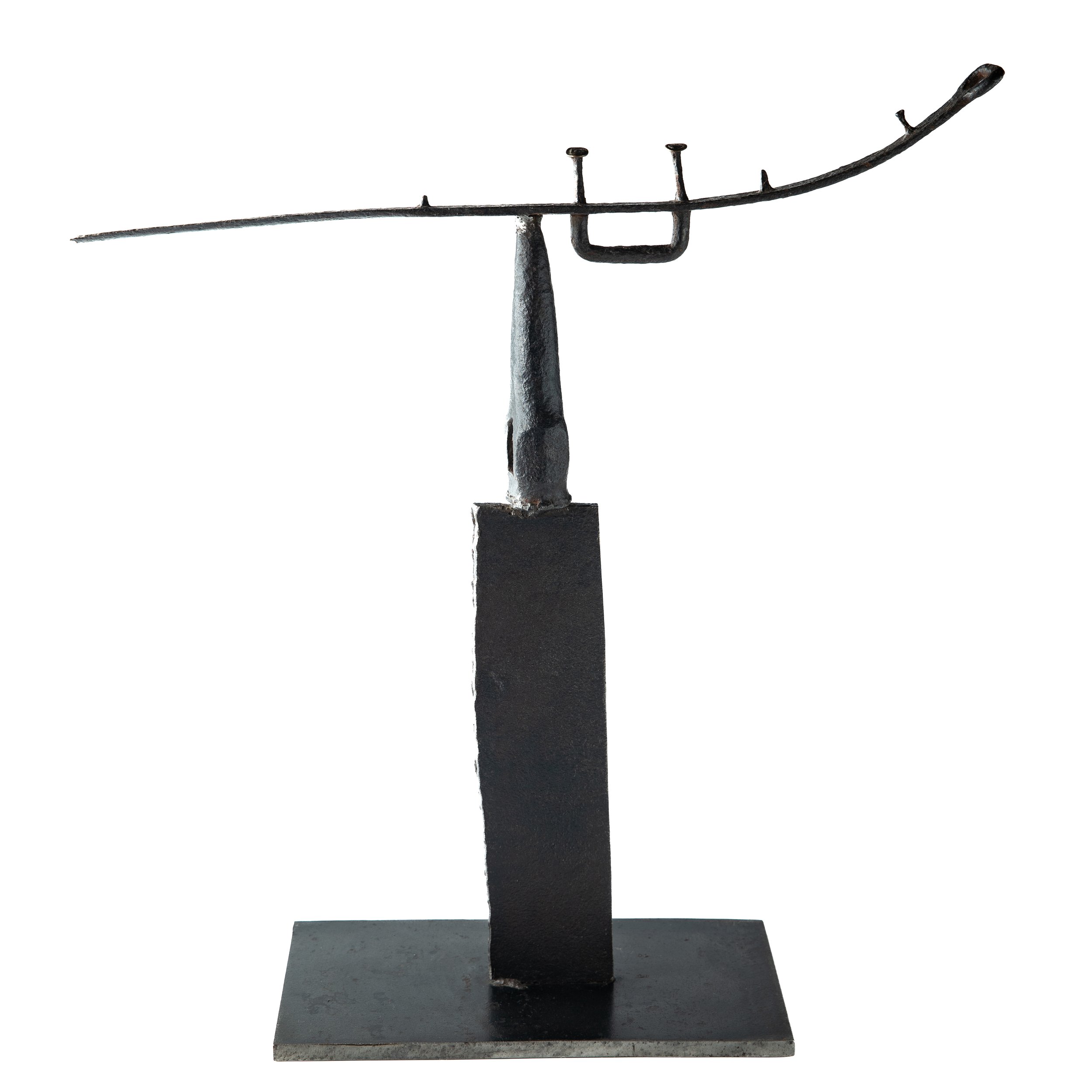 SHAMAN, 2010
Welded steel, found objects
31 x 8 x 12 in.

Retail: $22,000

