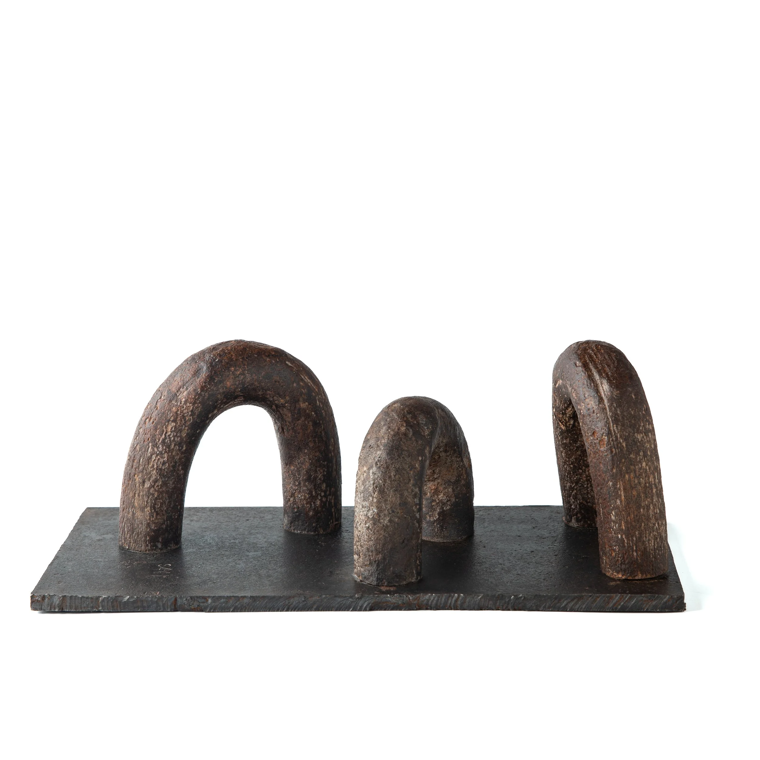 SUCCESSION, 2021
welded steel, found objects
6.25 x 13.5 x 5.5 in.

Retail $4500
Winter Sale $1125

