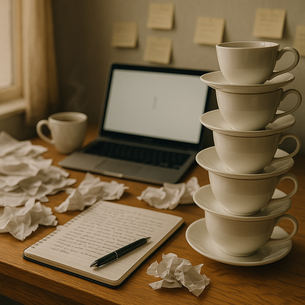 The Blank Page and the Bad Idea Parade