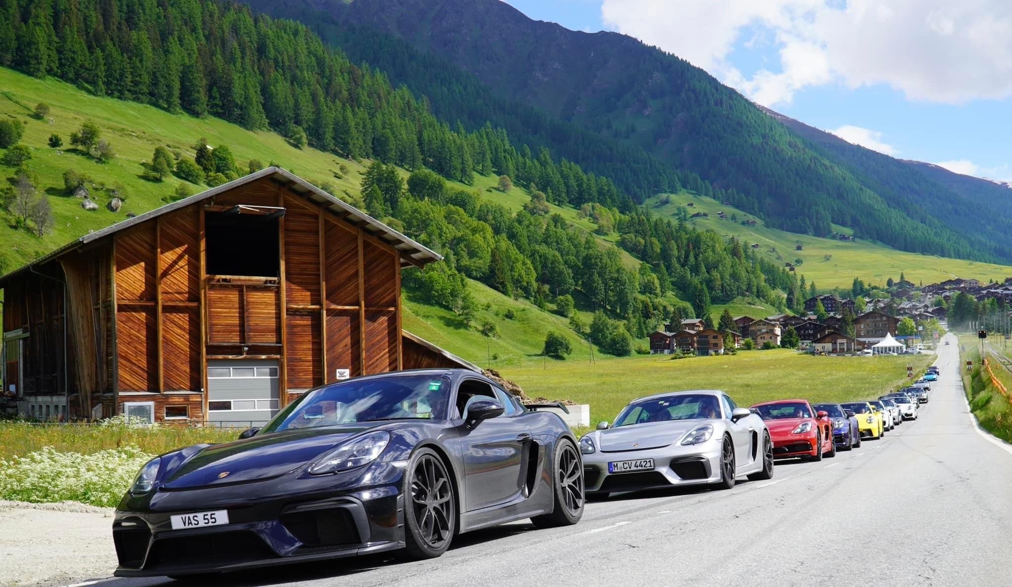 From Glacier Passes to Alpine Villages: A Drive Through Swiss Wonderland (with 19 Porsches!)