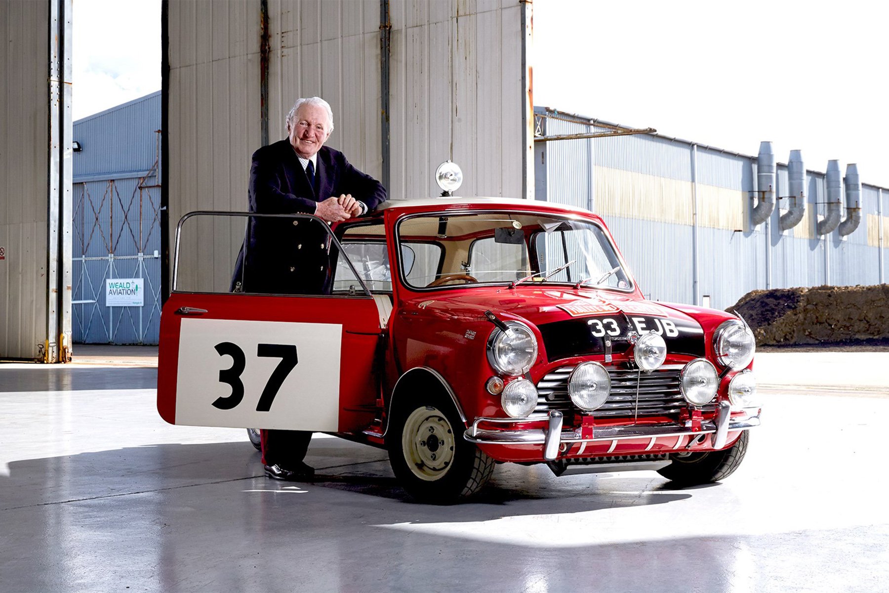 Actual Paddy Hopkirk Works Rally Car For Sale...