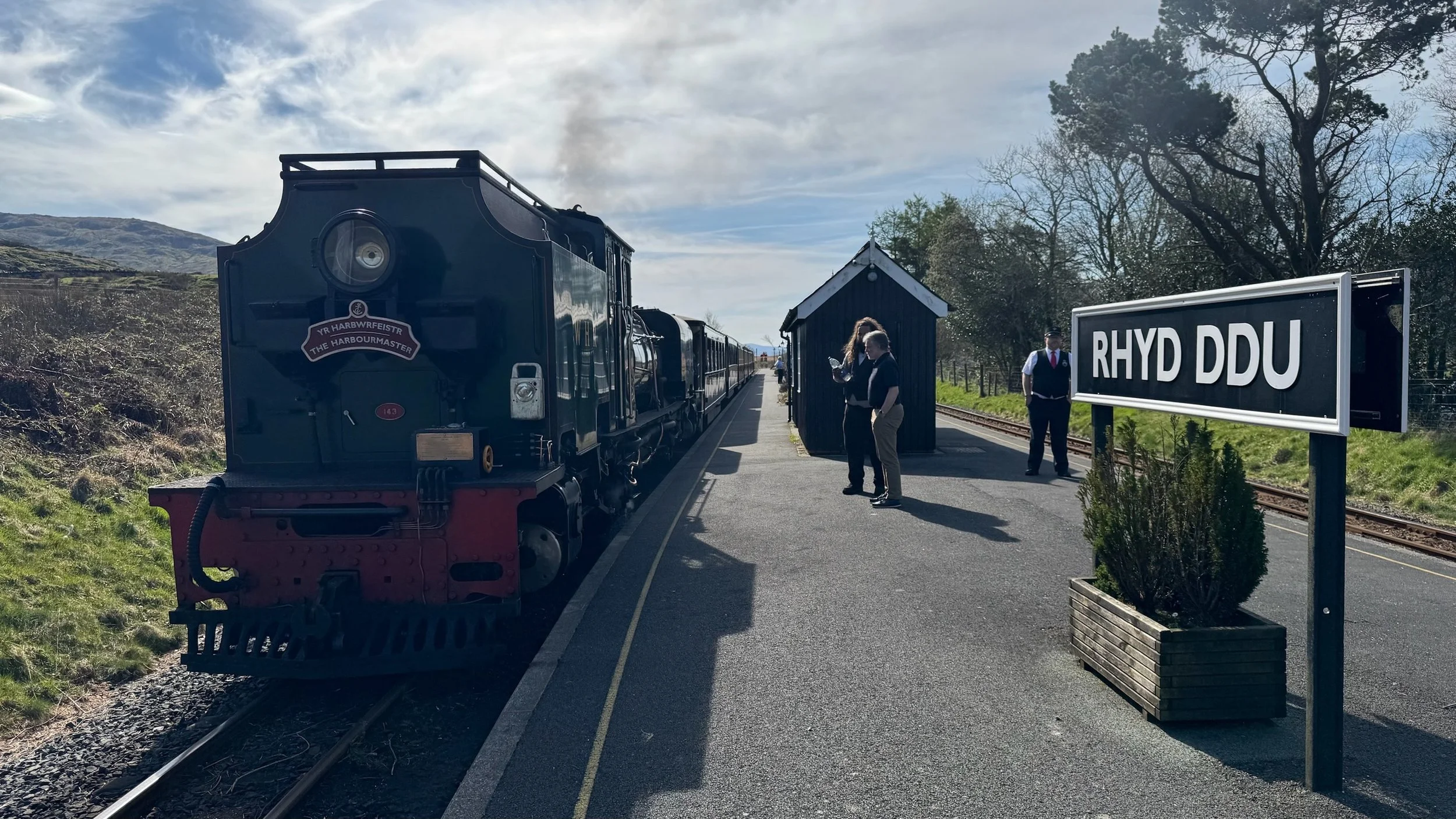 Rhyd Ddu on the Welsh Highland Railway route