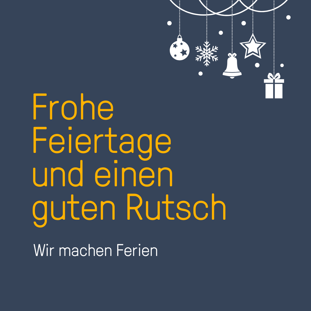 Betriebsferien