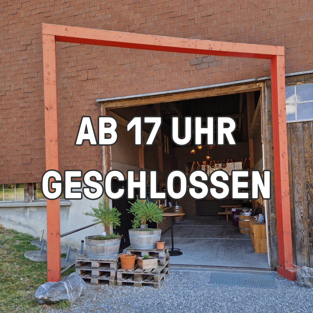 Ab 17 Uhr geschlossen