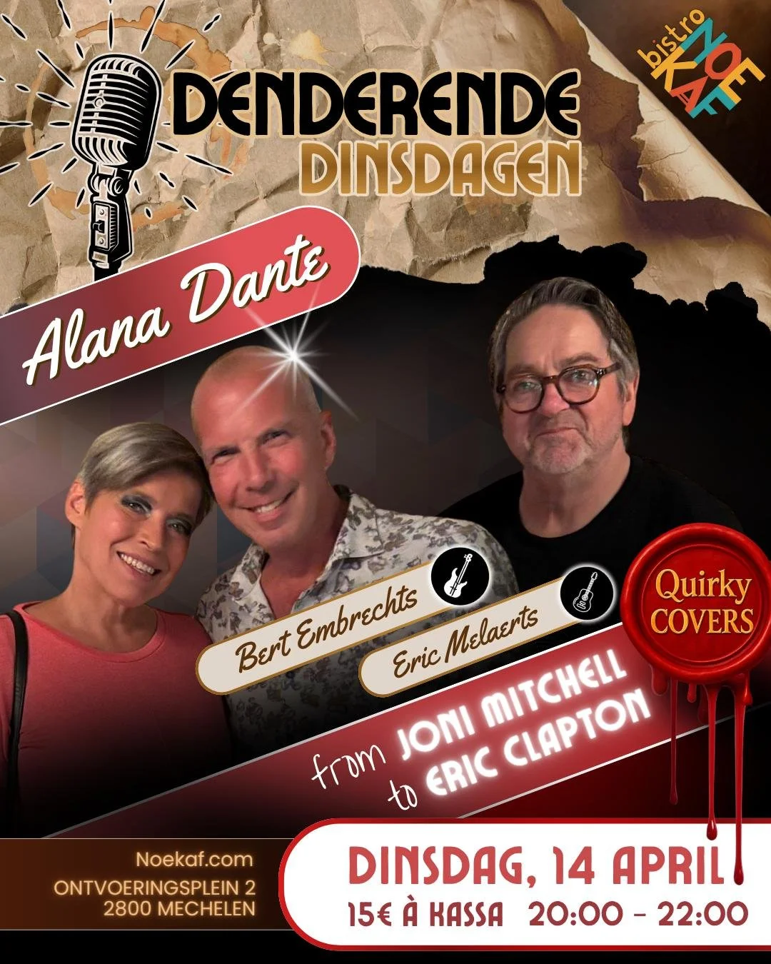 Alana Dante, Eric Melaerts & Bert Embrechts