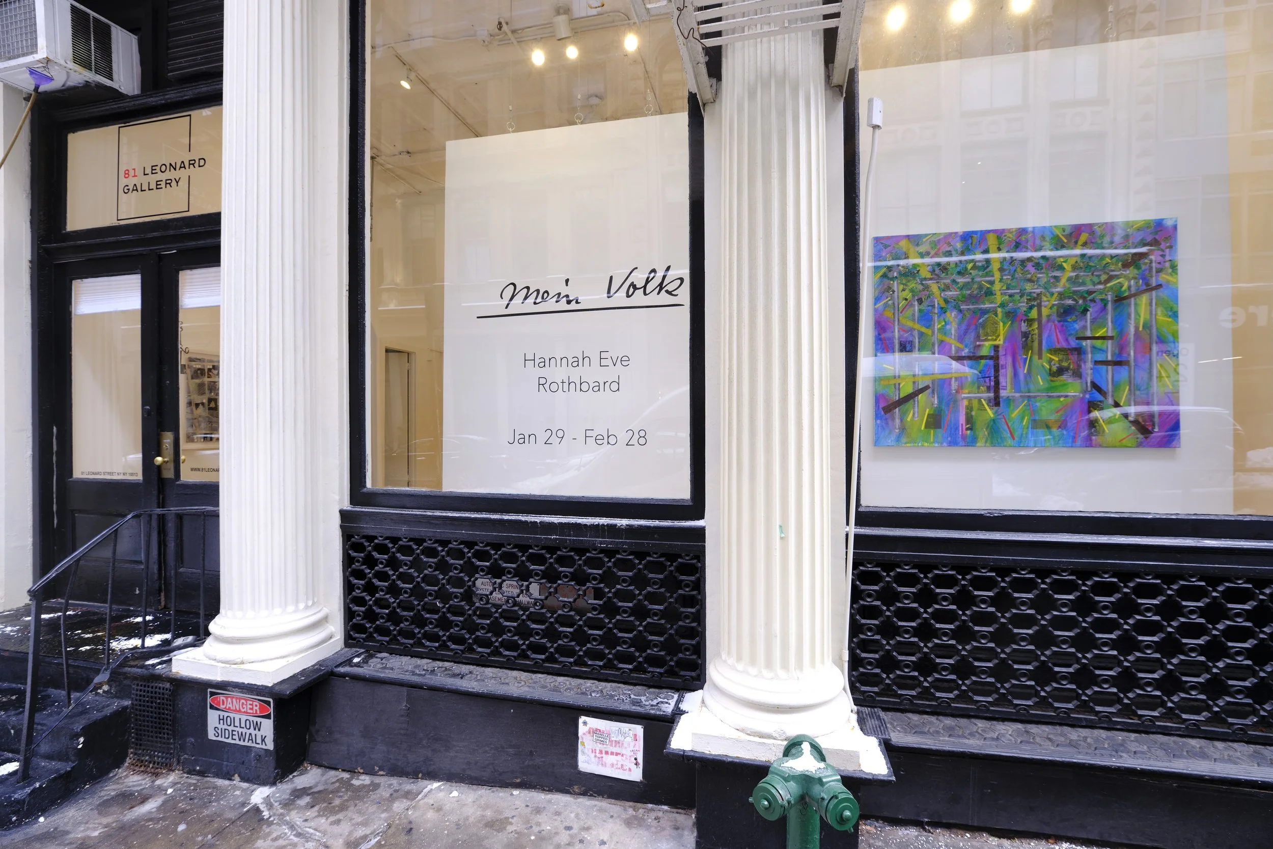 Mein Volk at 81 Leonard Gallery, Jan-Feb 2026