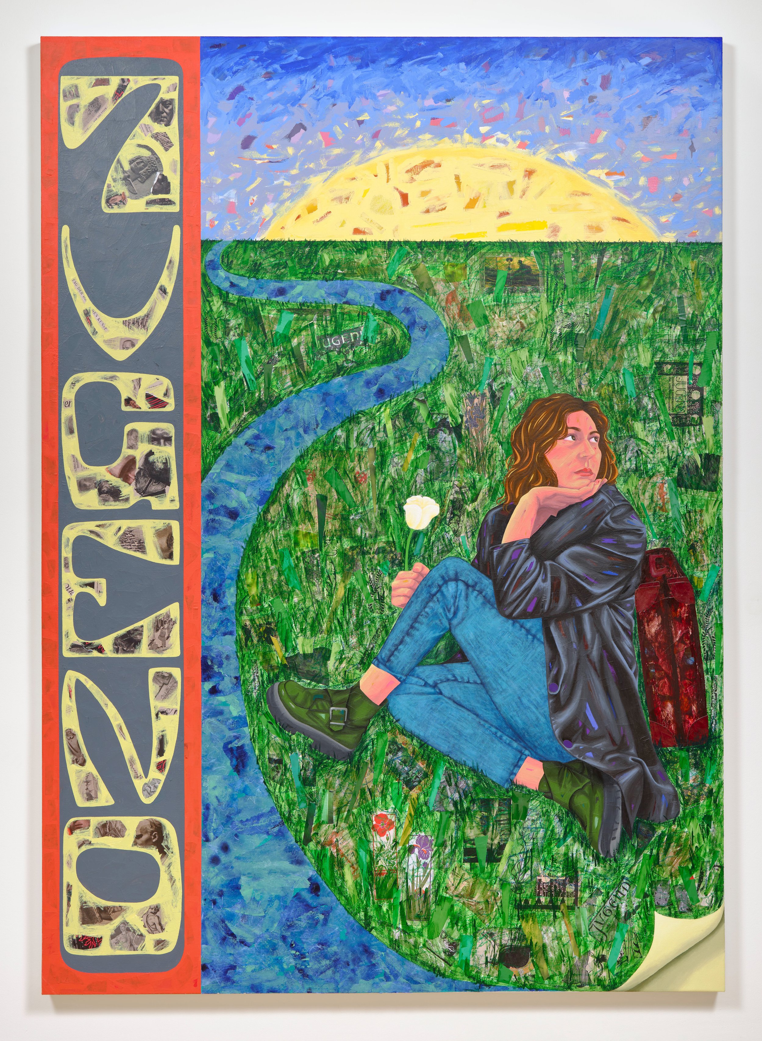 Mein Volk: Berlin Paintings & Handmade Paper, 2024-2025