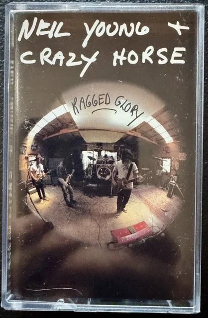 Neil Young & Crazy Horse – Ragged Glory (Cassette, 1990, Reprise Records 4-26315)