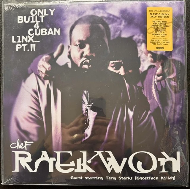 Raekwon – Only Built 4 Cuban Linx... Pt. II (2xLP, Reissue, 2025, Fatbeats / IceH20 L-CHEF 001)