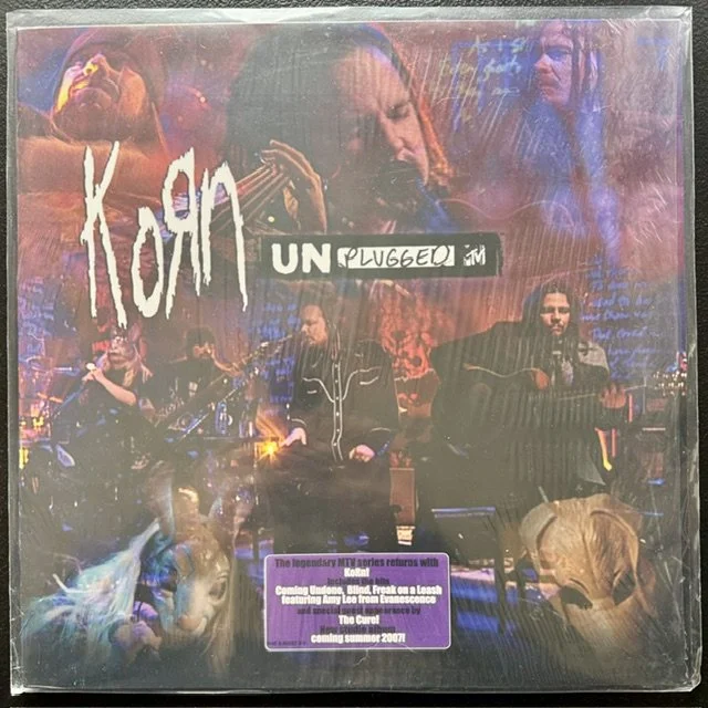 Korn – MTV Unplugged (LP, 2022, Immortal Records, Unofficial Release, Orange Opaque)