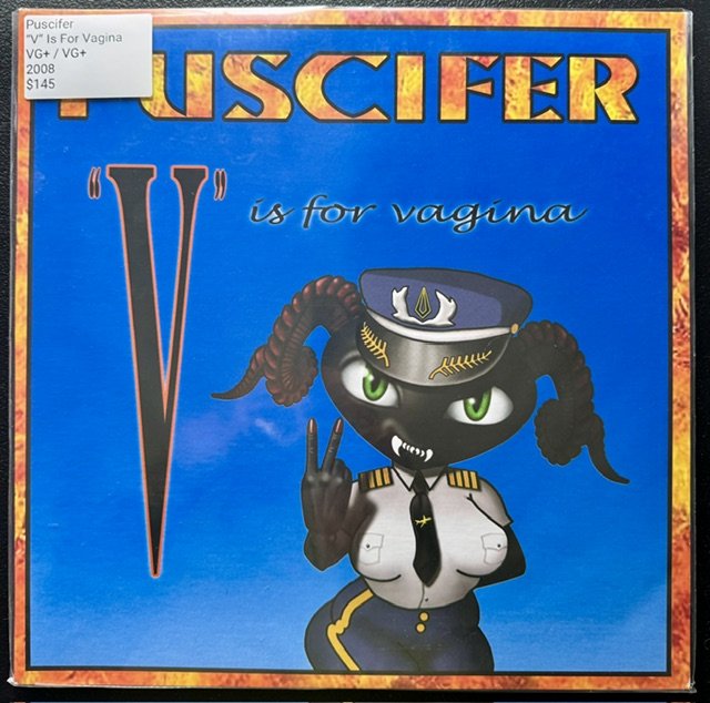 Puscifer – "V" Is For Vagina (2xLP, 2008, Puscifer Entertainment)