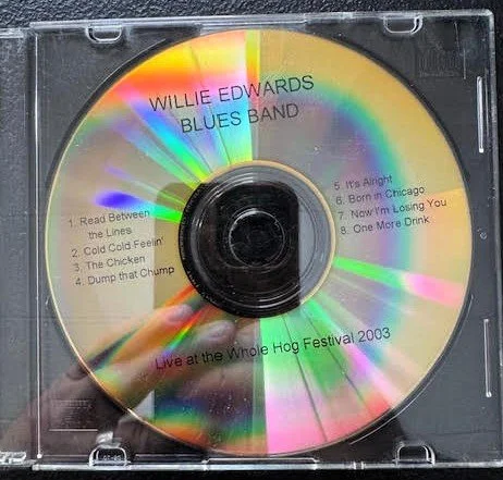 Willie Edwards Blues Band – Live at the Whole Hog Festival 2003 (New)