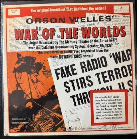 Orson Welles – War Of The Worlds (Used)