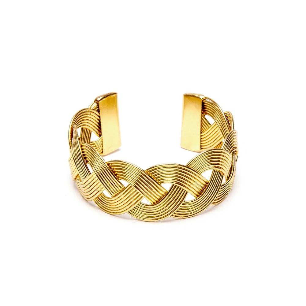 VESTOPAZZO - BRACCIALE FASCIA TRECCIA GRANDE