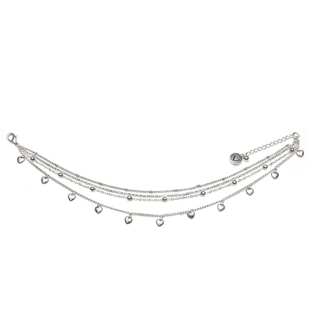 VESTOPAZZO - CAVIGLIERA 4 CATENE CUORI