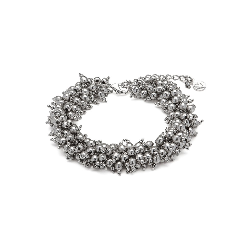 VESTOPAZZO - BRACCIALE MOGRA SILVER PLATED