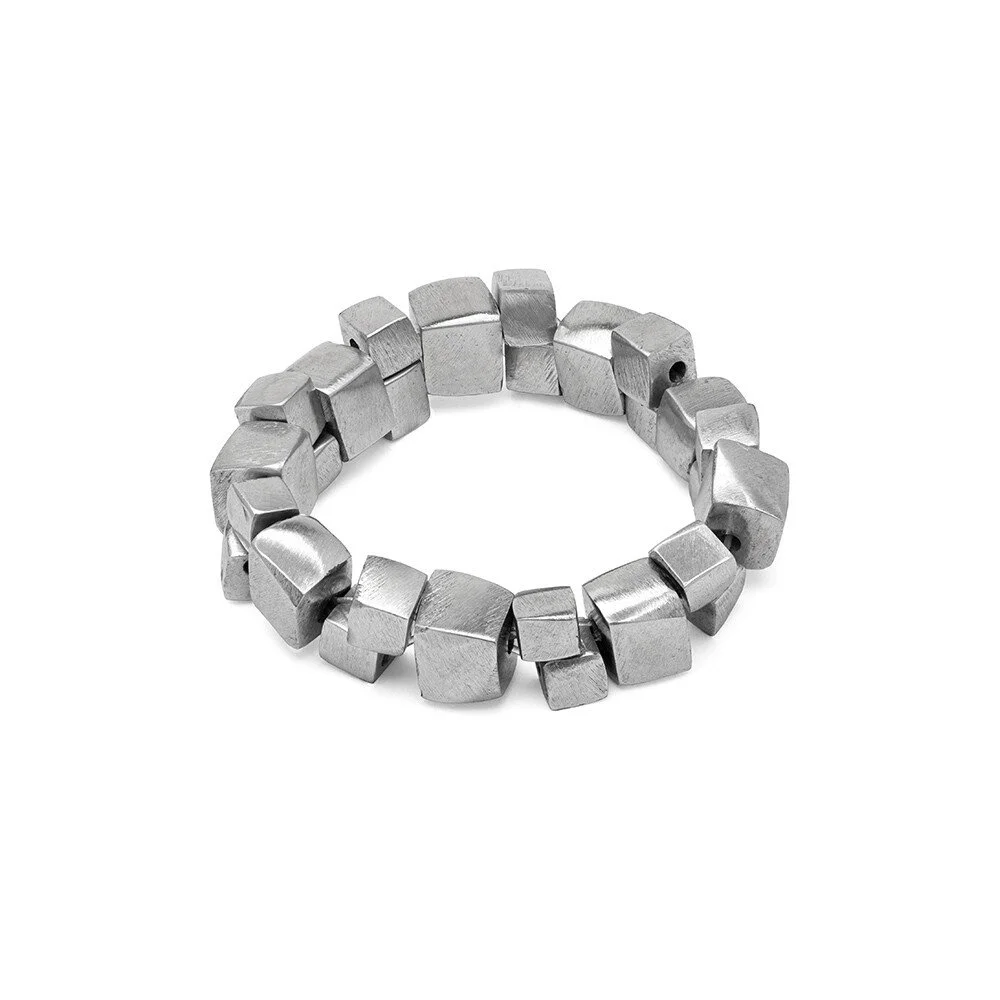 VESTOPAZZO - BRACELET ELASTIQUE CUBES DECALES