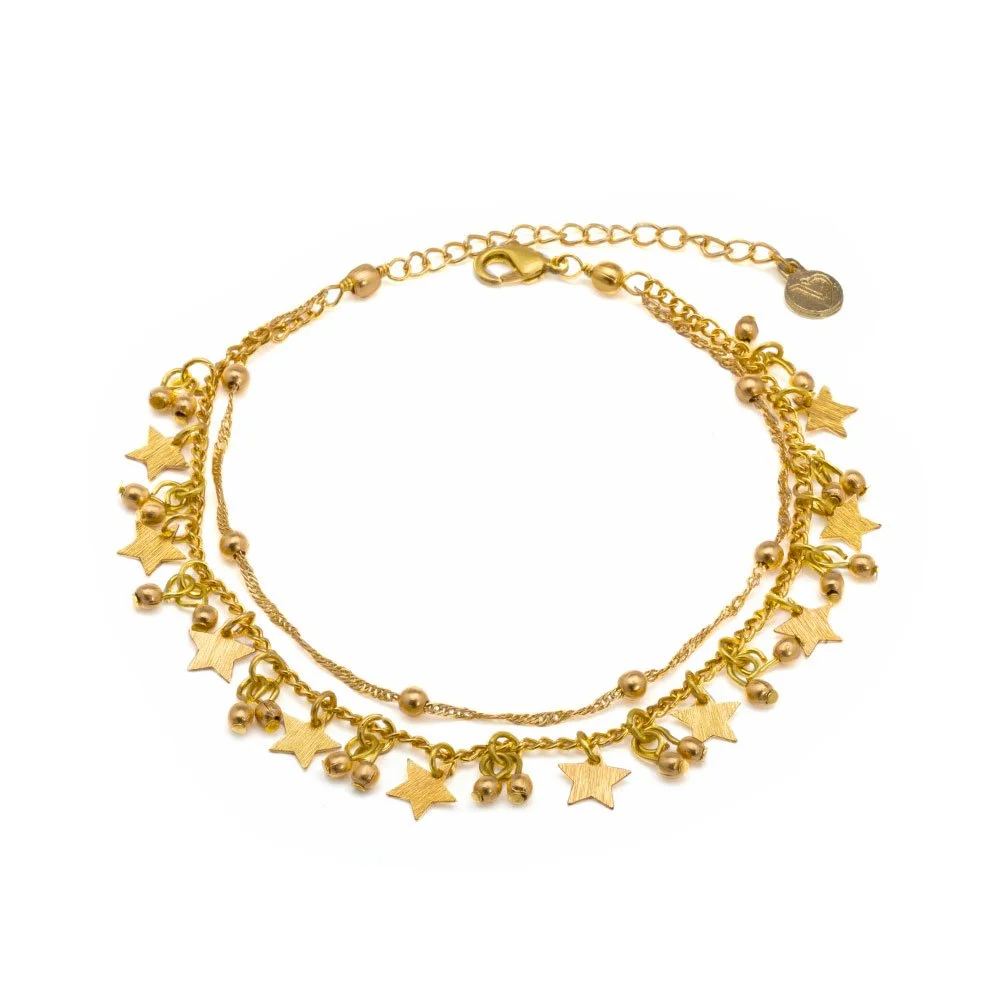 VESTOPAZZO - CAVIGLIERA 2 CATENE STELLE /SFERE