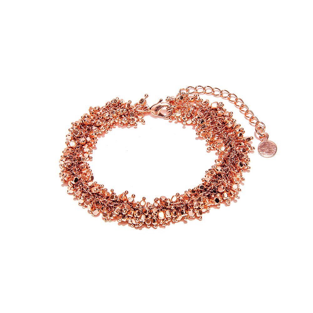 VESTOPAZZO - BRACCIALE MOGRA ROSE GOLD
