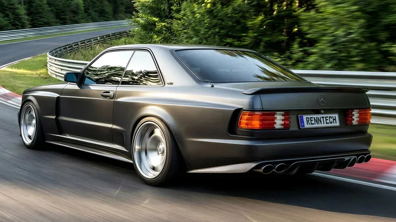 RENNtech W124 brings NA V12 power back to Mercedes