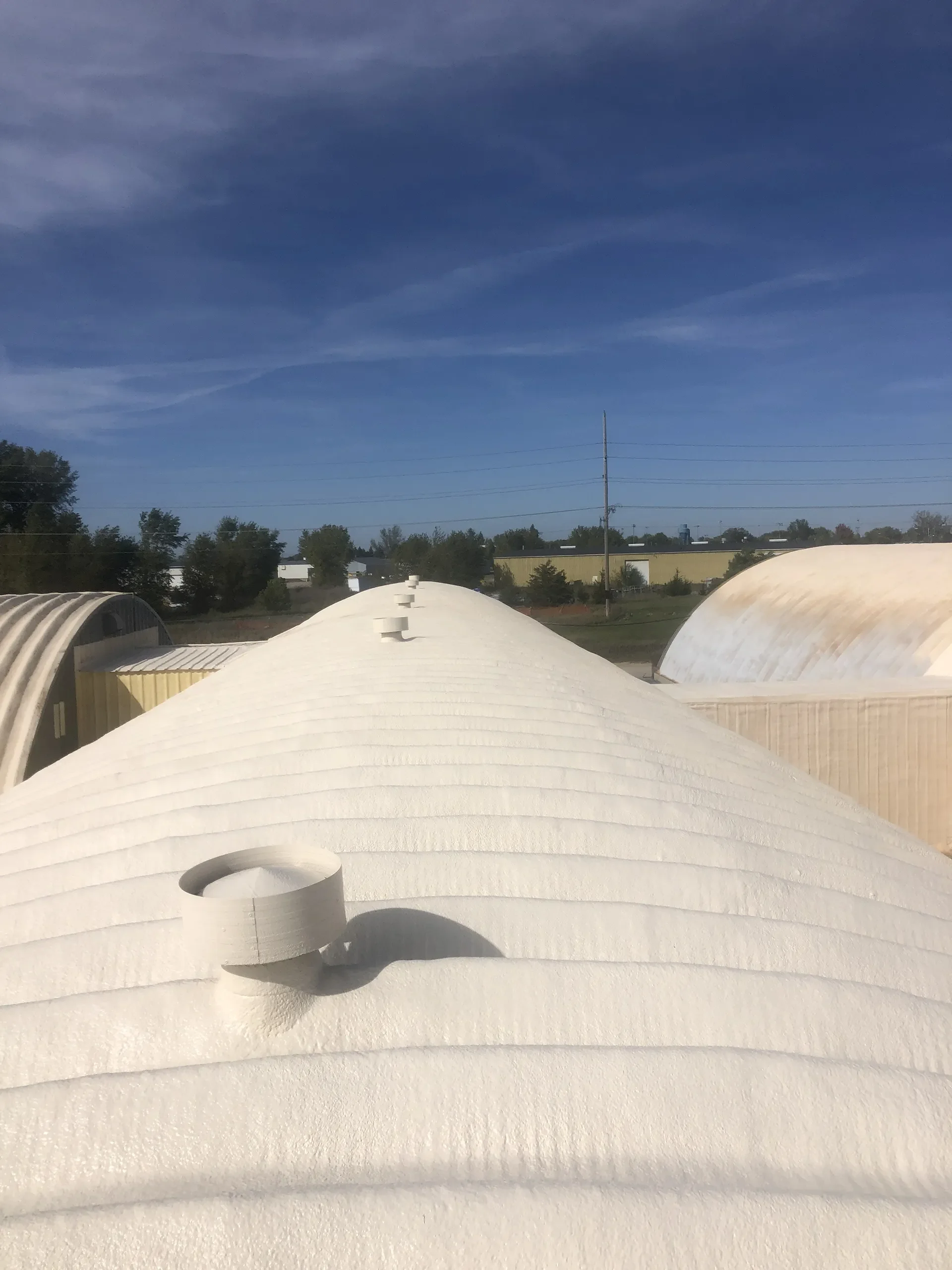 Round Metal Roof Restoration Round