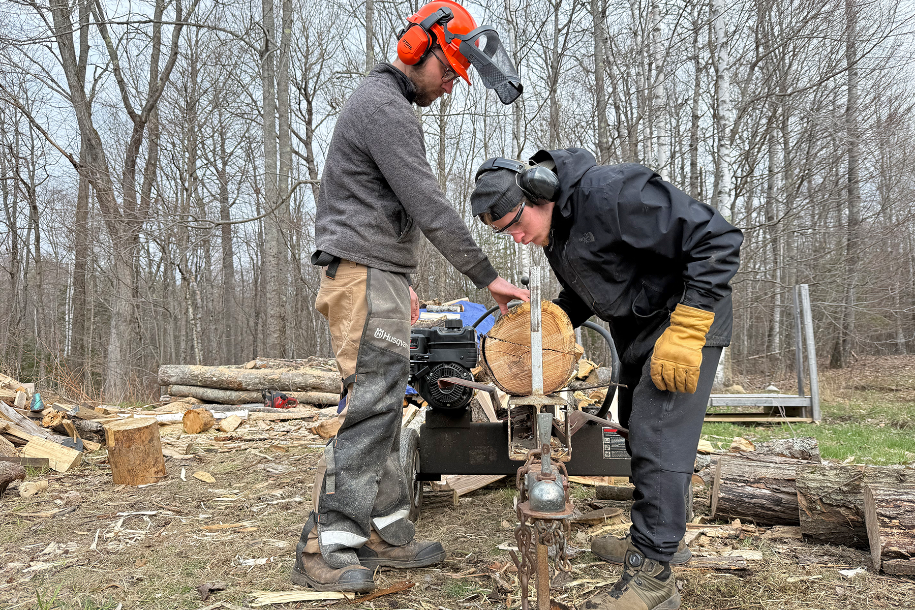 Andrew and apprentice