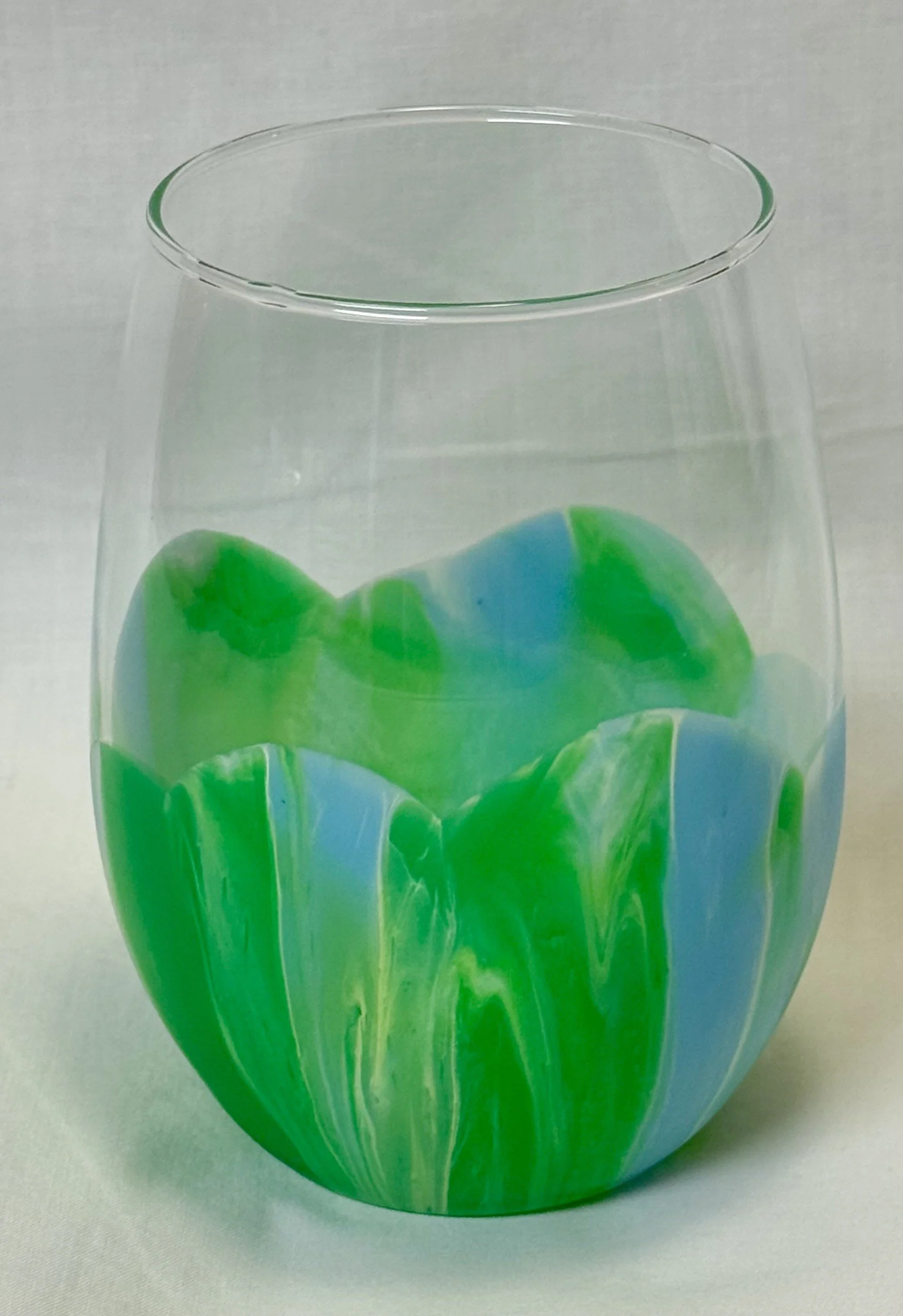 Hand-Painted Glassware