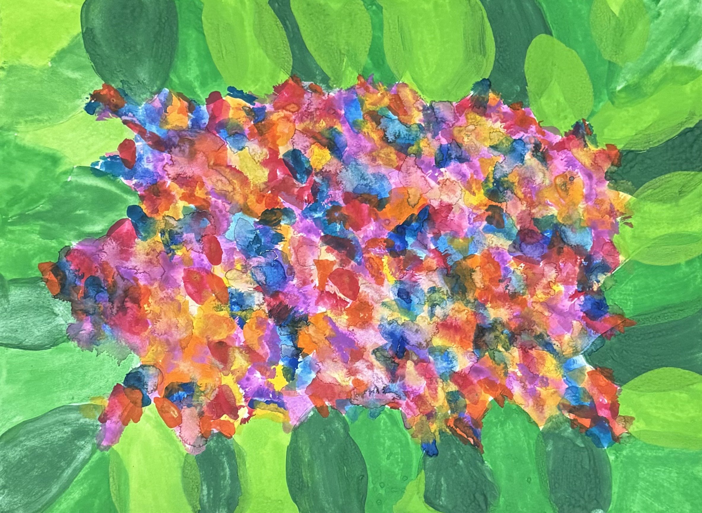 Floral Explosion 8X10