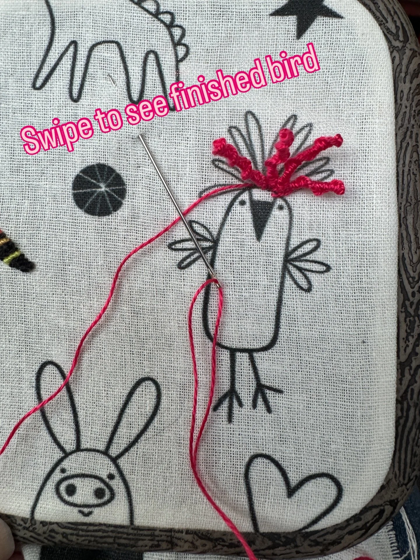 This was my playtime project yesterday. Just me and Mom for Thanksgiving (she wasn&rsquo;t feeling up to a big family gathering), so the work load was low for me. 

First - if you feel like you &ldquo;can&rsquo;t do&rdquo; a particular stitch, trust 