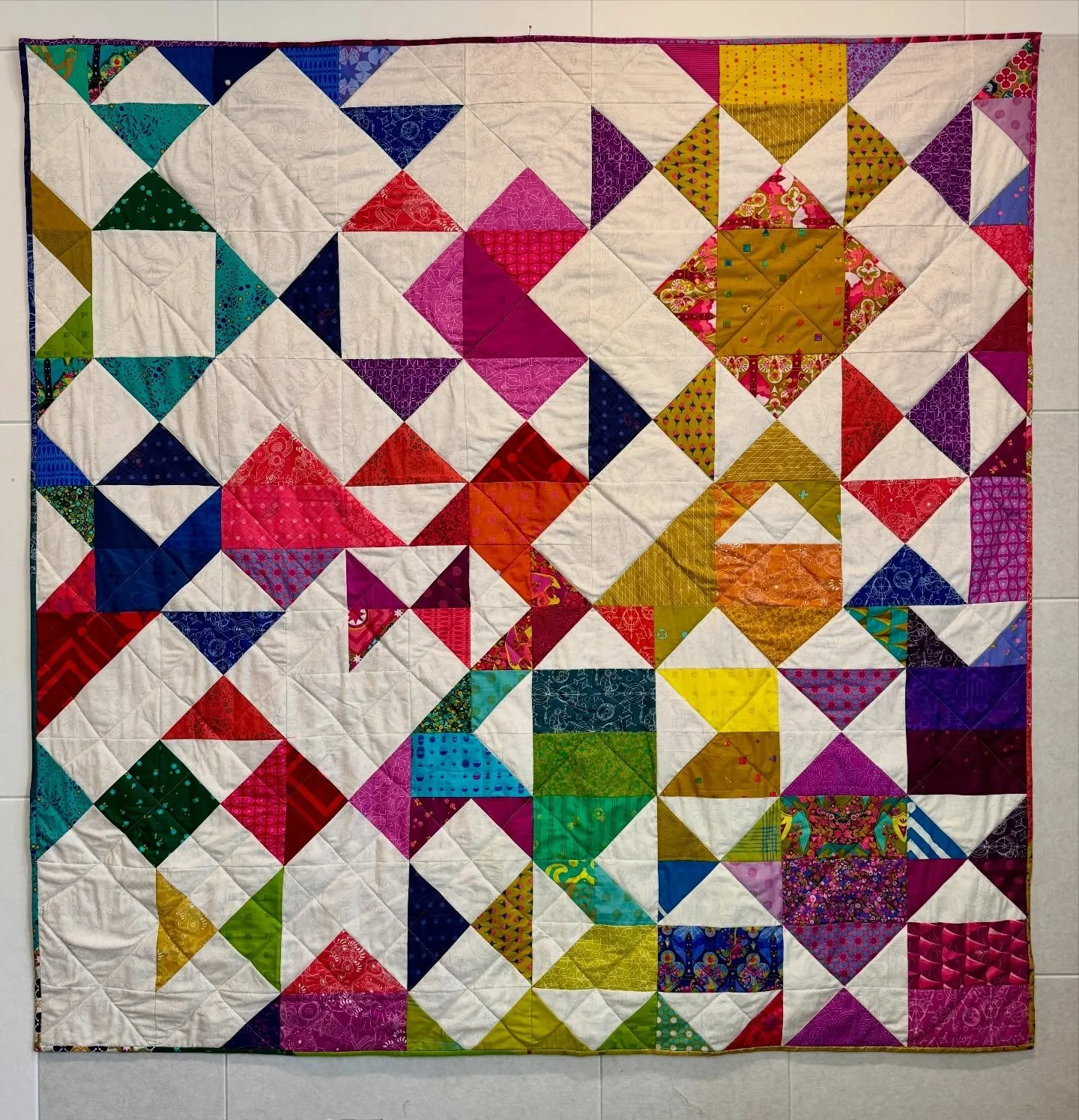 QuiltCon Reject Parade! 

All of my pretty rainbows are staying home this year. Oh, well. I&rsquo;m 1 for 4, and like always, my least favorite is the one going. So weird. 

For everyone who entered a quilt - congratulations on being brave enough to 