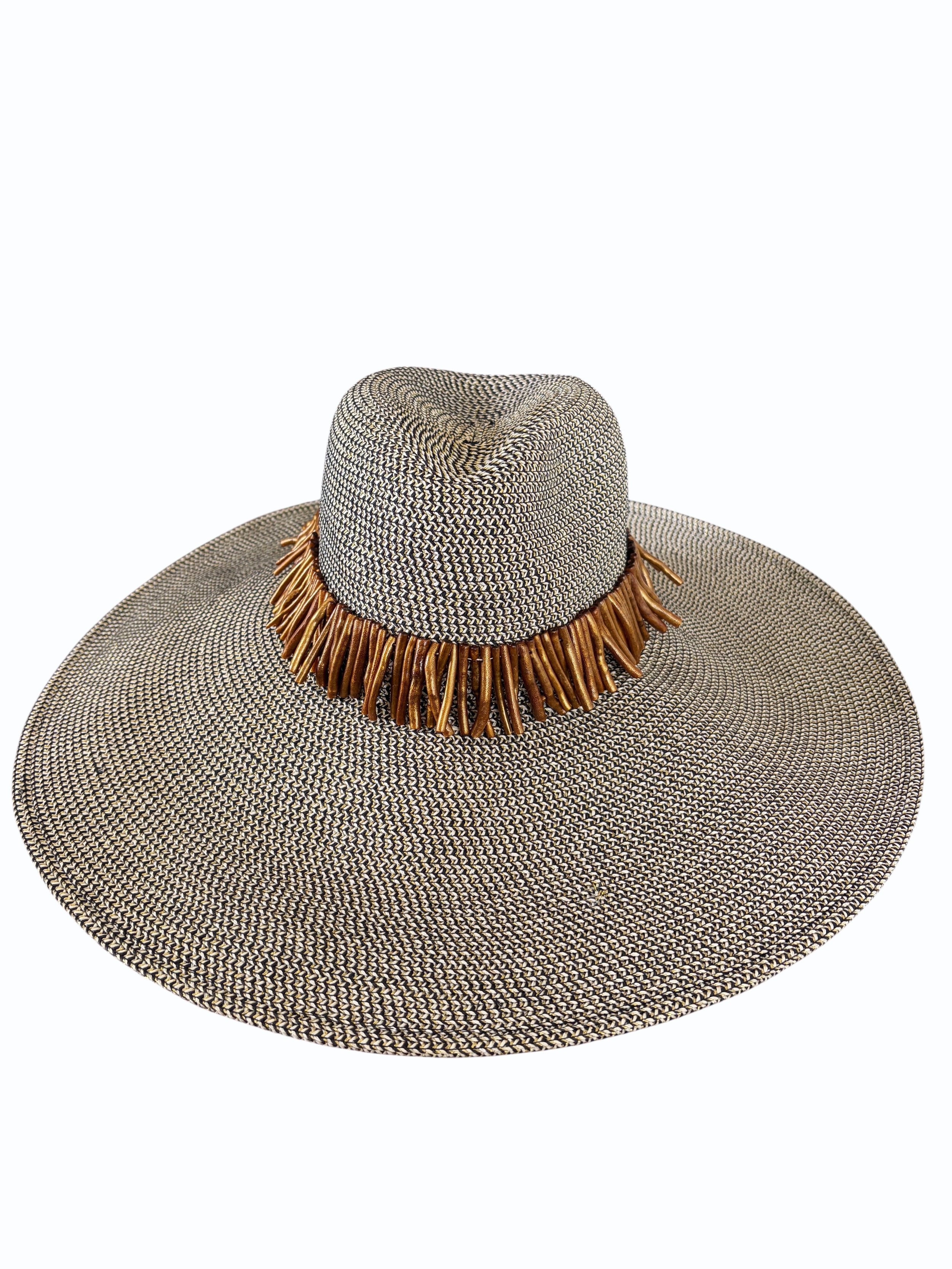 Two-tone Large Sun Hat - The Cannes