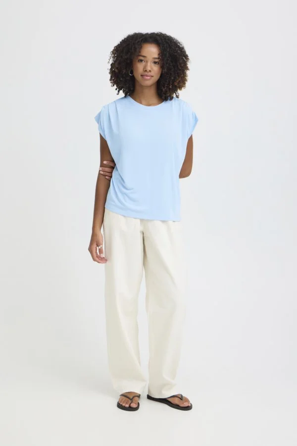 Powder Blue Lisken Tee
