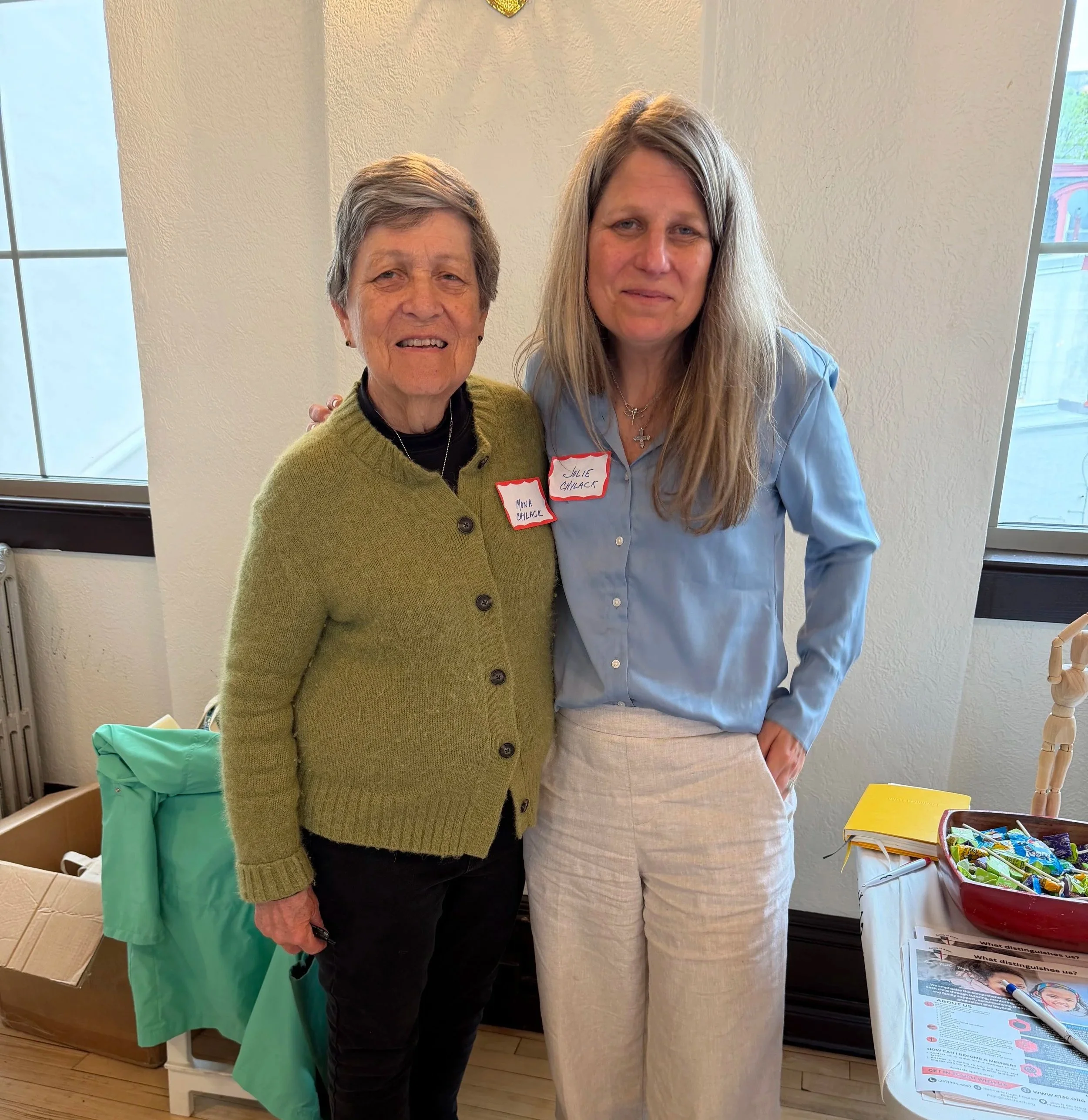 Mona and Jolie Chylack (Mother and Daughter), Diocese of Pennsylvania 