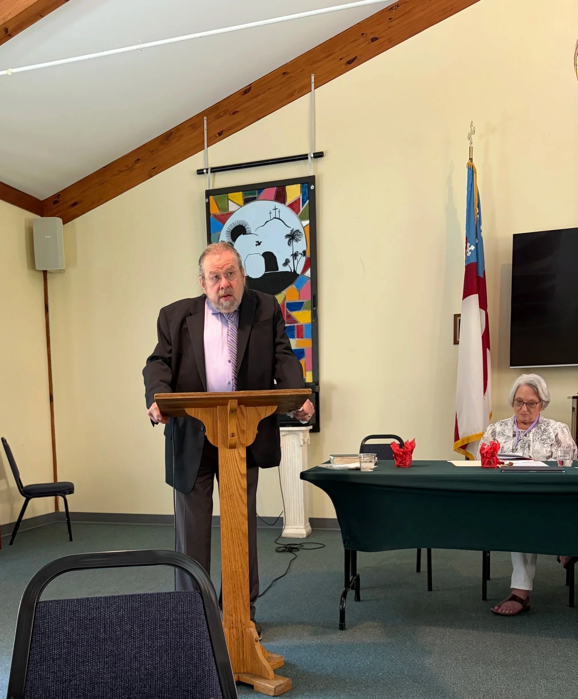 Dr. Mark Biddle and Kay Holmes