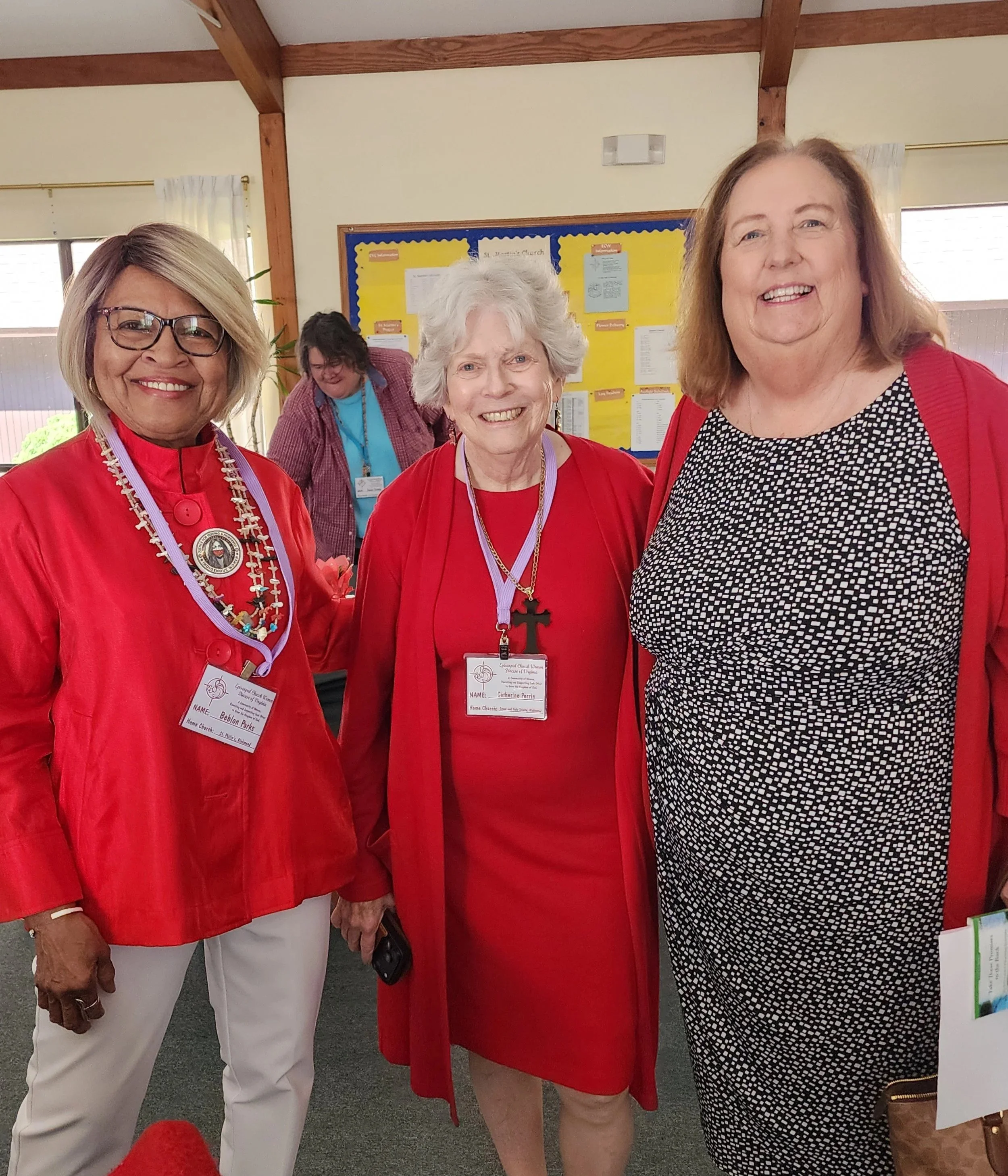Beblon Parks, Catherine Perrin, and Nancy Smith