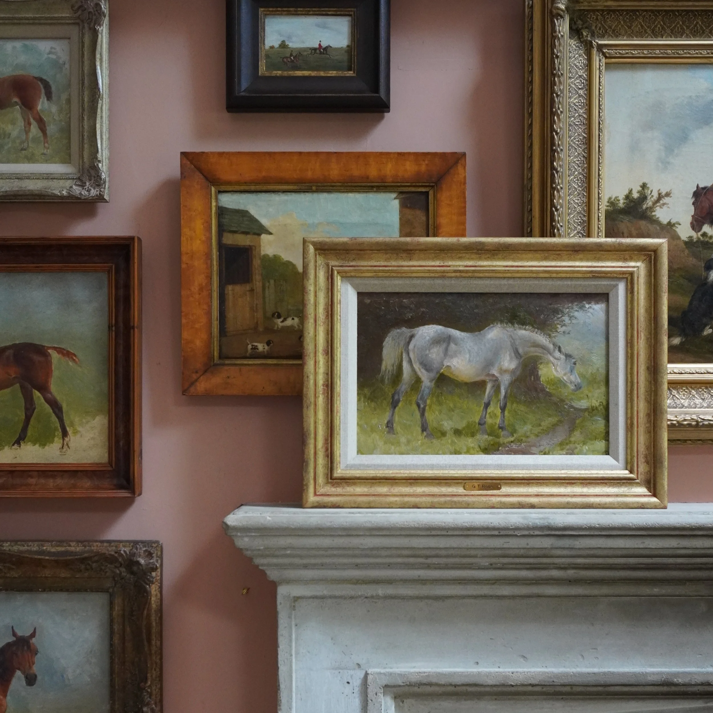 Let’s rehang some paintings: a glimpse into our personal collection!