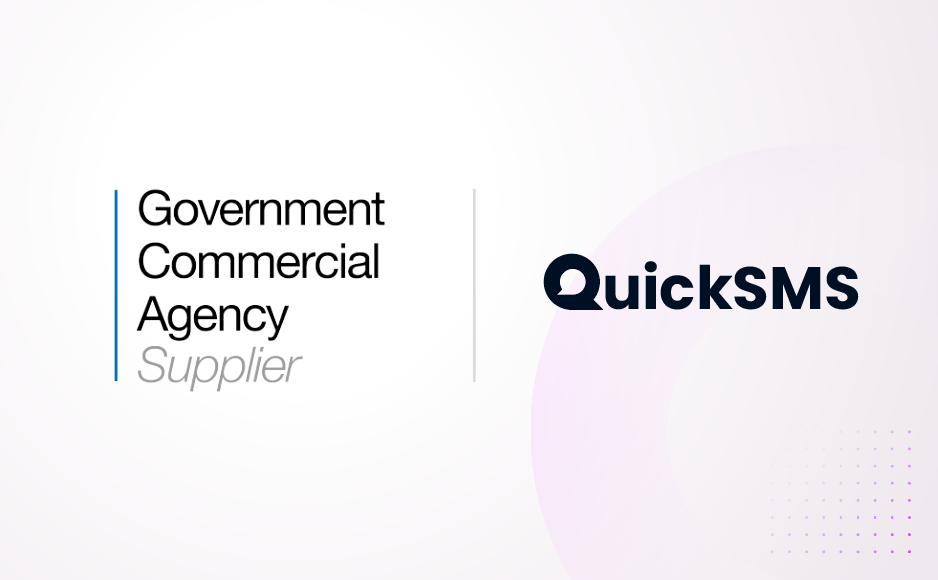 QuickSMS awarded a place on the Government Commercial Agency G-Cloud 15 framework