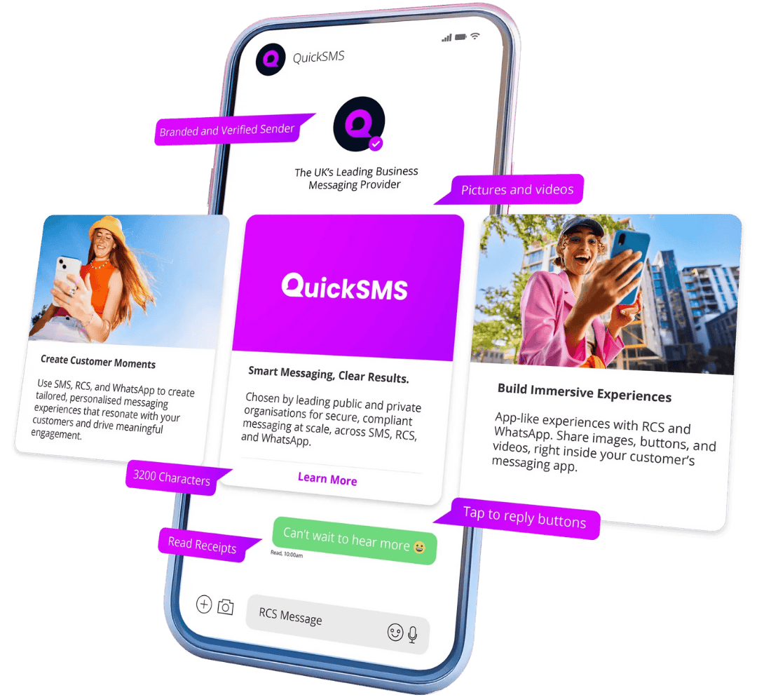 QuickSMS | UK SMS Provider with Programmable APIs & RCS Support