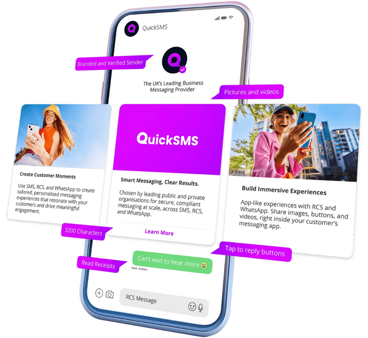 QuickSMS | UK SMS Provider with Programmable APIs & RCS Support