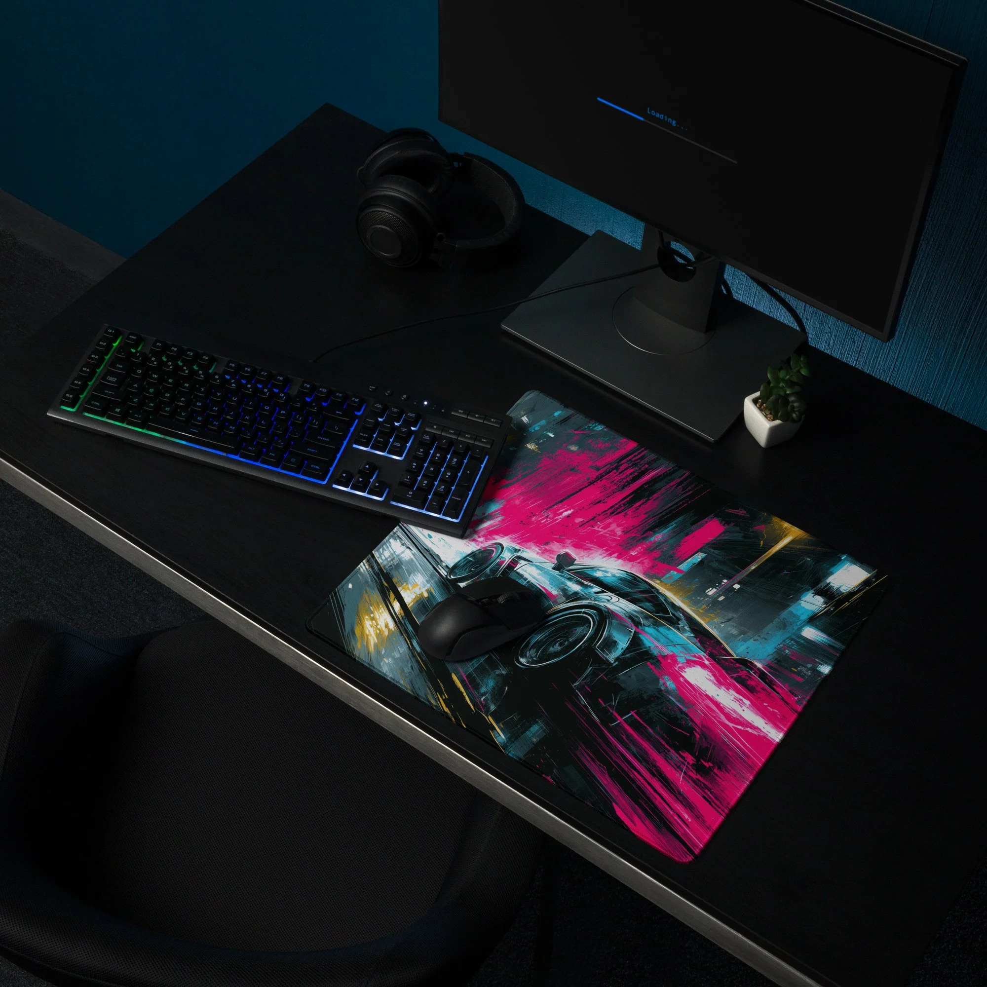 Fast Lane Color Shift - Premium Gaming Mouse Pad