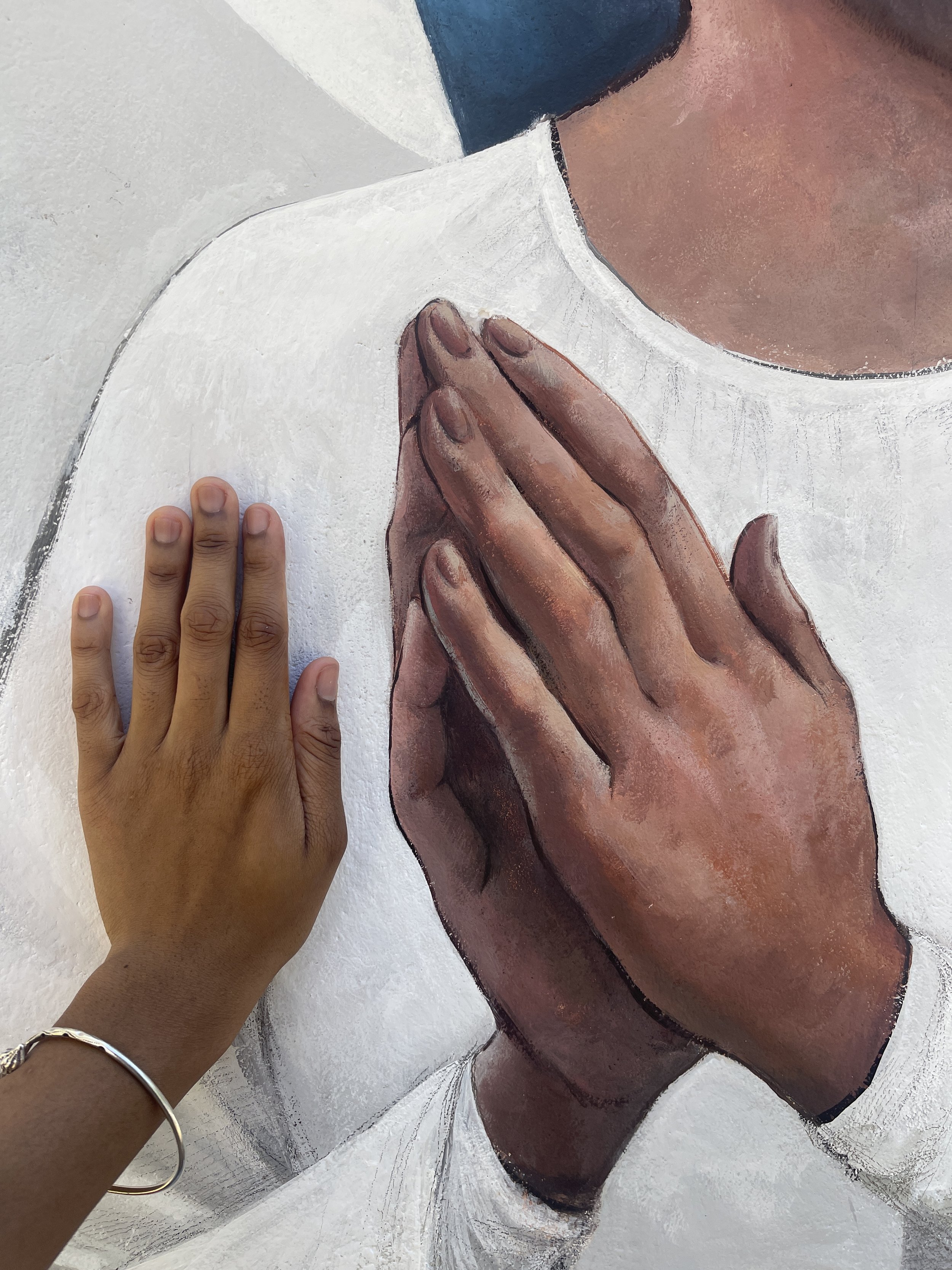 The Immaculate Conception (detail), 5ft x 9ft 