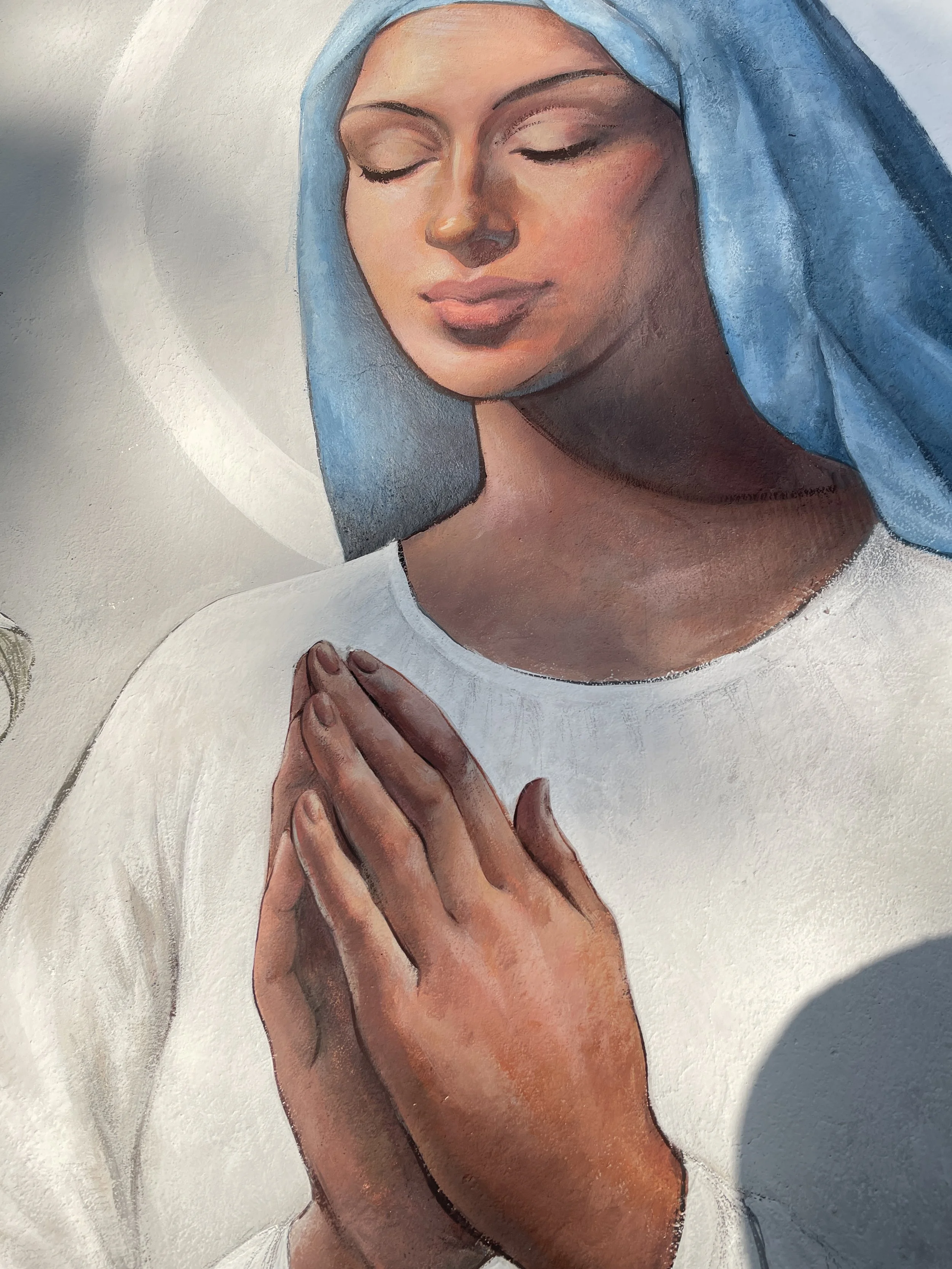 The Immaculate Conception (detail), 5ft x 9ft 