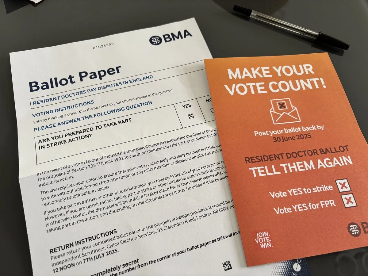 Striking a Balance: Resident Doctors Vote Amid NHS Winter Crisis