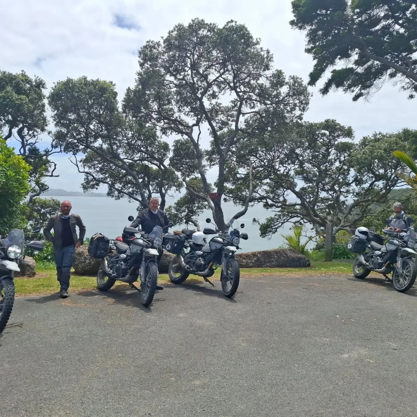 Day 2 and 3 of the Northern Explorer 6-day Guided Tour.  Departed Waipu Cove and visited the Waipu Caves for some glow worms and caving, then rode some more beautiful gravel backroads before hitting the sealed roads. Some great twisty roads around th