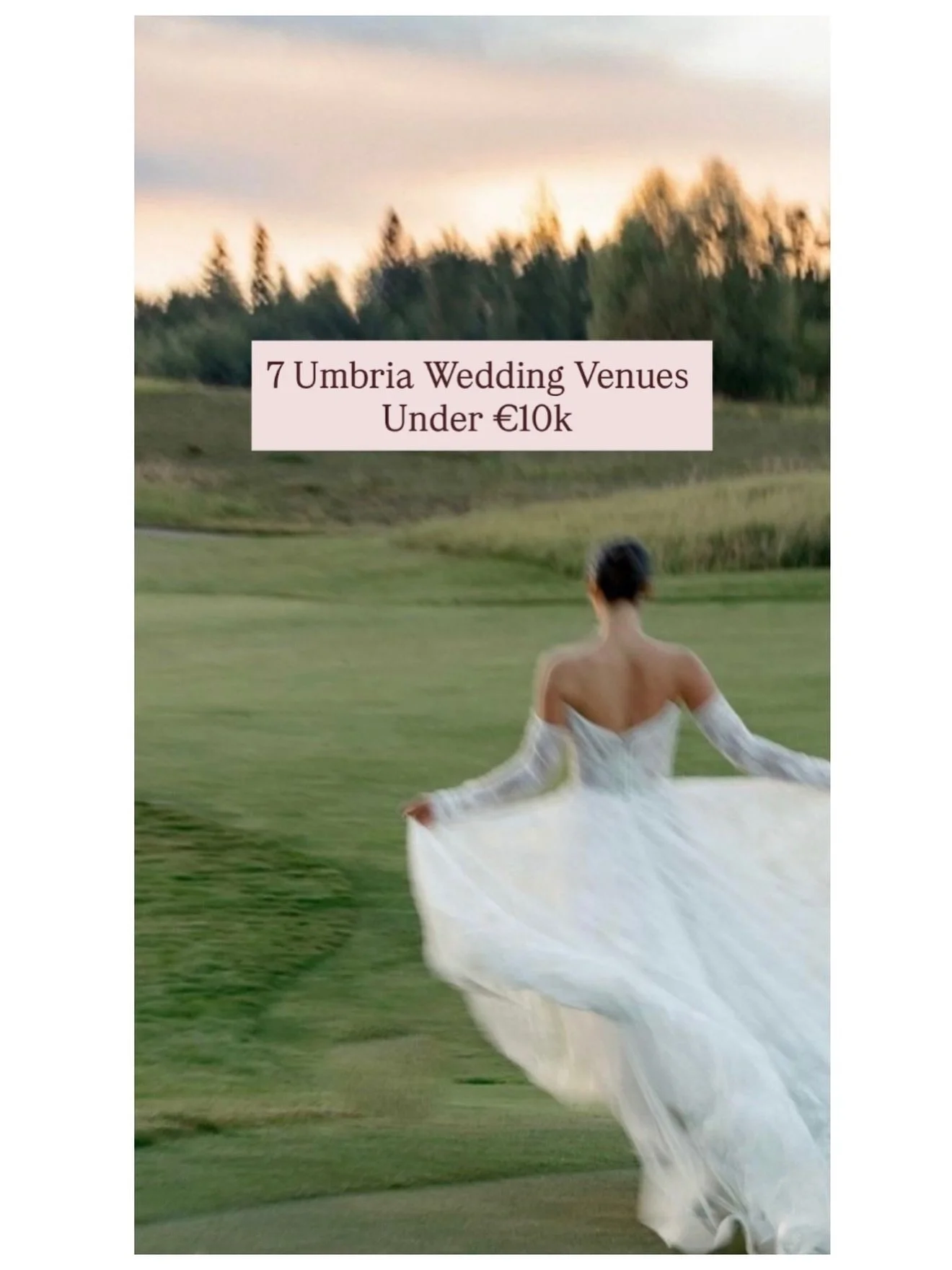 Say &ldquo;I do&rdquo; in beautiful Umbria on a budget! 🤍

#brıdetobe #weddinginspiration #umbriawedding #italywedding