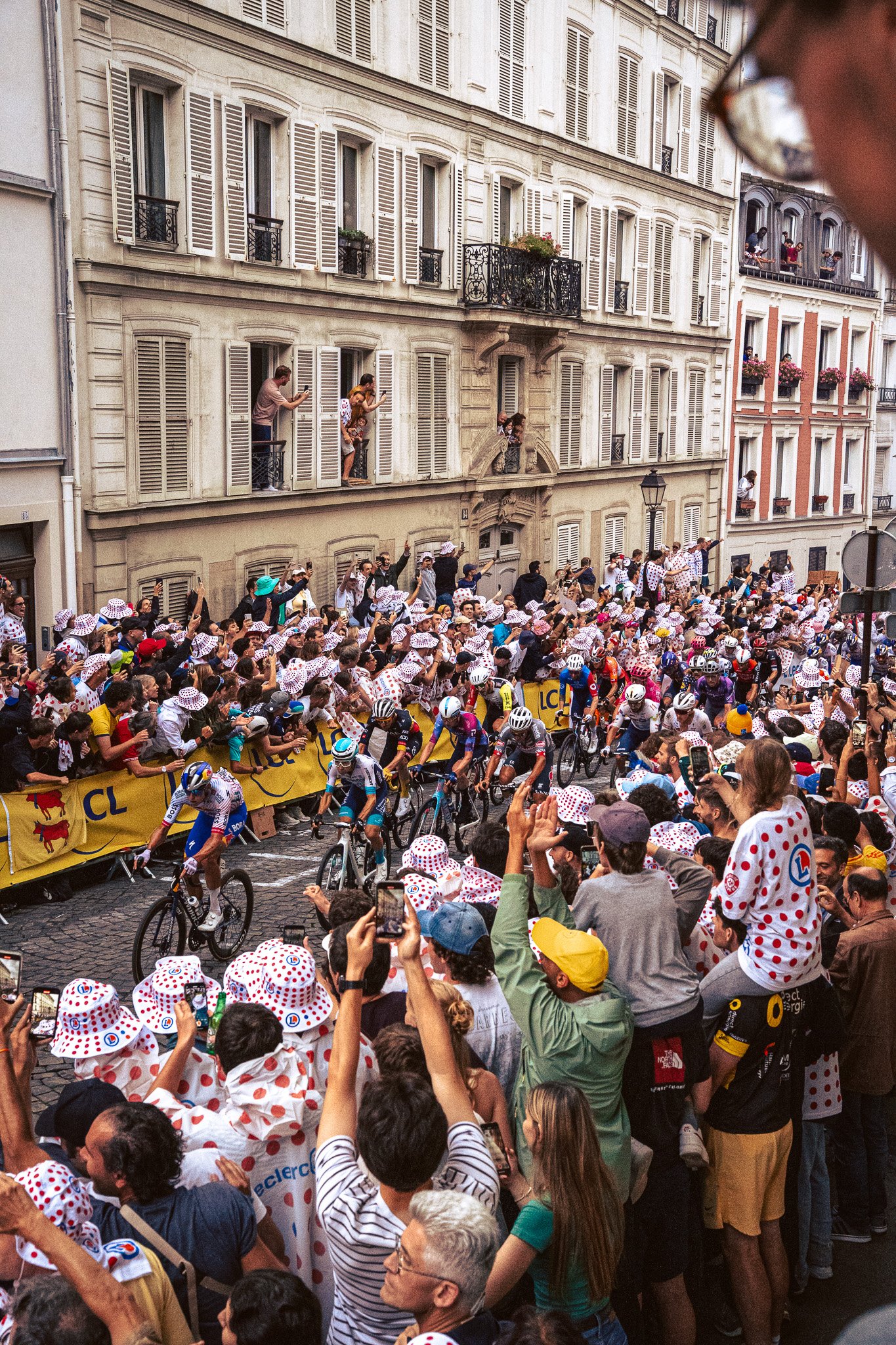 Tour de France – Dernière étape, Rue Lepic (Paris)